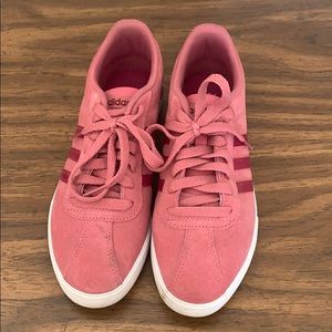 Pink Adidas Tennis Shoes 💓